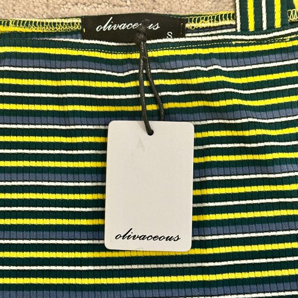 NWT* Olivaceous Ribbed Knit Skirt & Tank Top Set - Women's Size Small - Picture 11 of 11